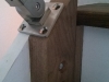 Bolted Walnut Block with Post