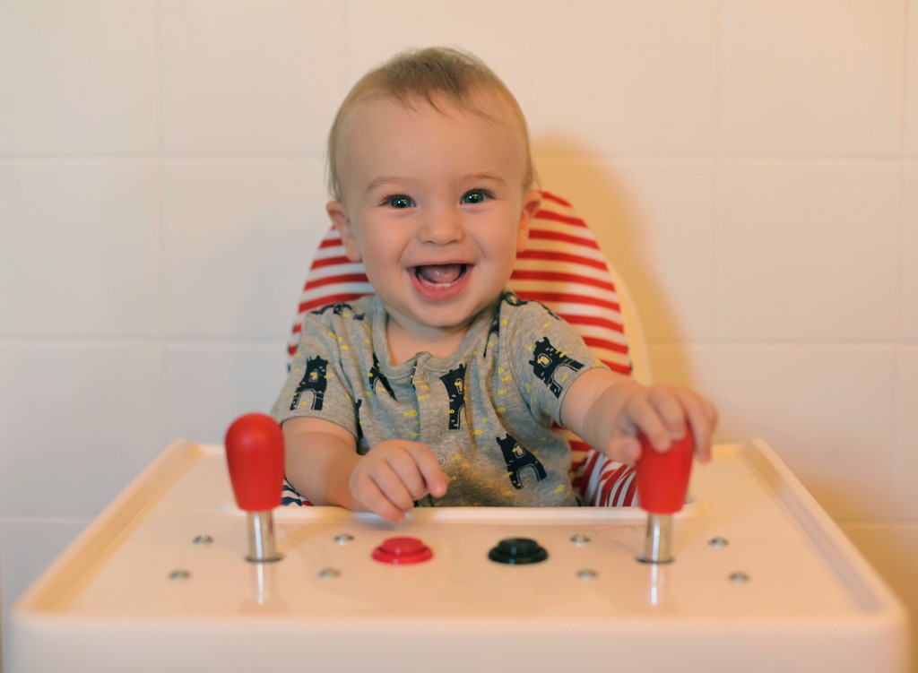 EASIEST tray removal hack for IKEA Antilop high chair!! 