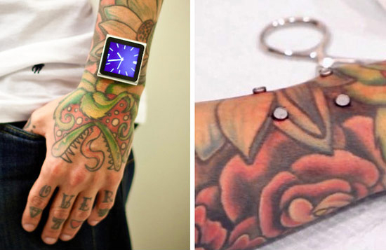 ipod body mod magnets arm
